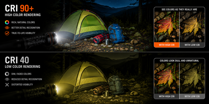 Why High CRI Flashlights Are Trending
