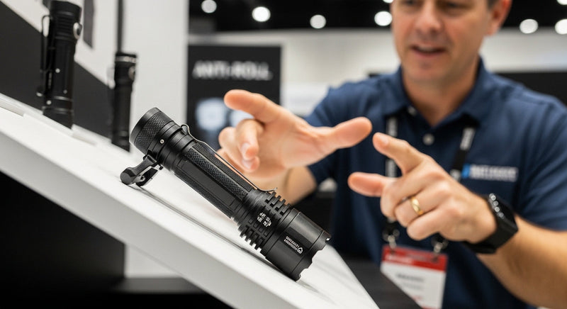 Anti-Slip Flashlight Designs for Emergency and Rescue Applications
