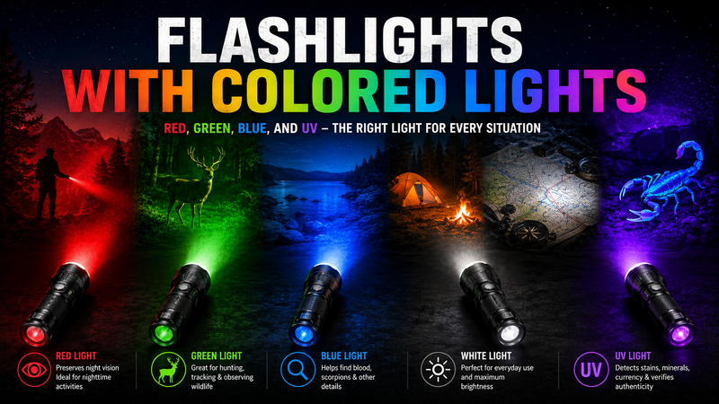 Why Do Flashlights Use Different Light Colors?