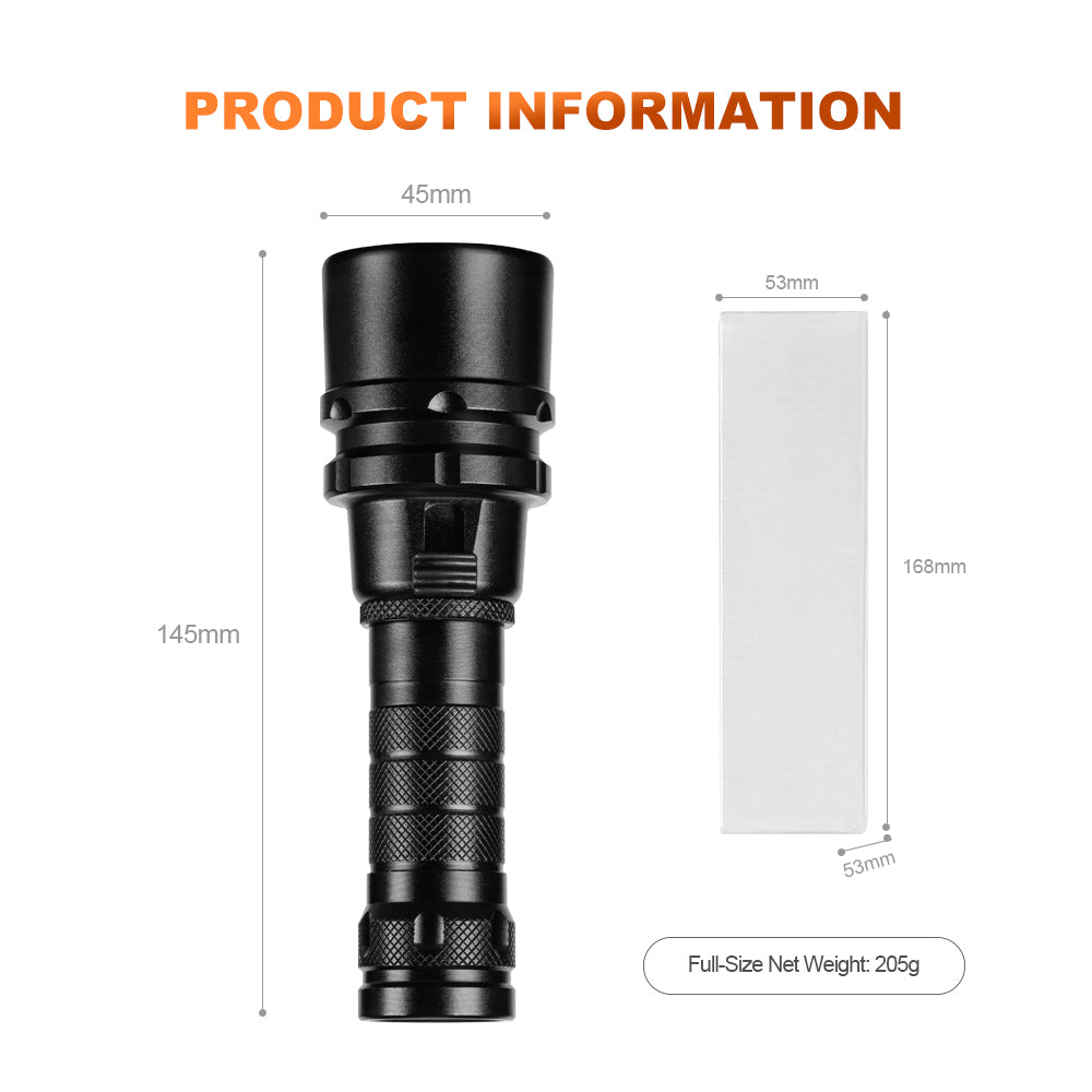 Helius DV03 L2 LED 2000 Lumens Scuba Diving Light