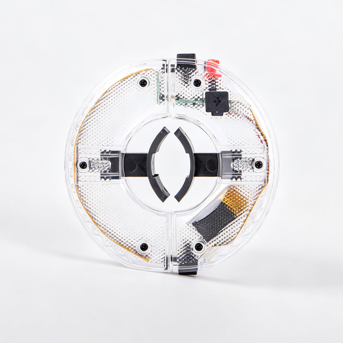 A58 Detachable RGB Magnetic Induction Light – 10 Colors / Vibration Sensor / Magnetic Mount / Night Cycling & Running Safety
