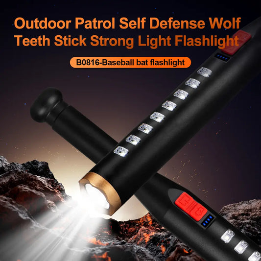 Helius B0186 Bat Shape Self Defense Security Flashlight