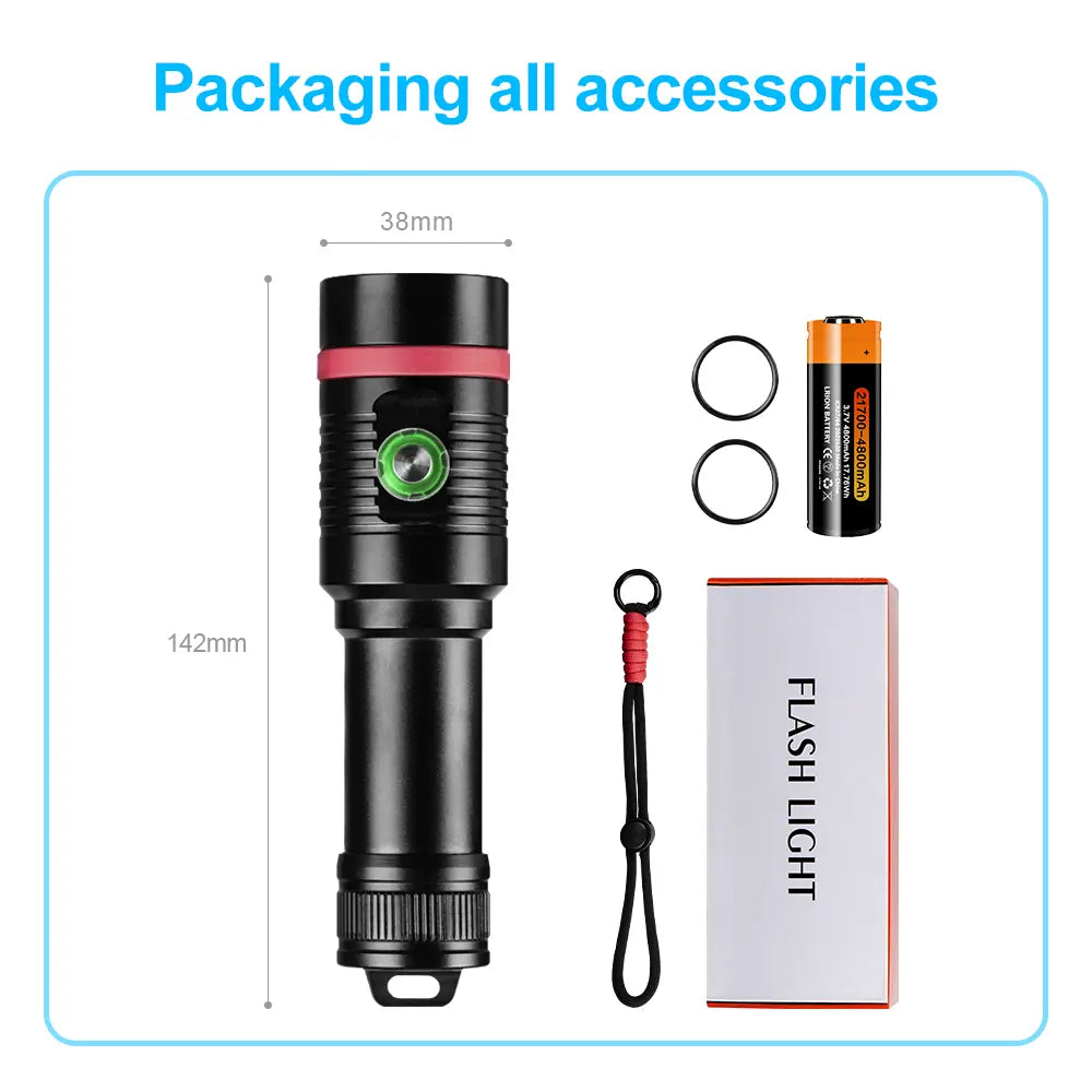 Helius DH01 Scuba Diving Light