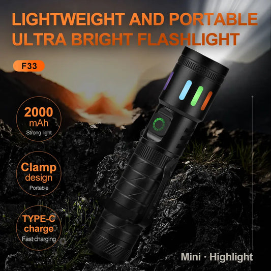 Helius F33 Mini Zoomable Flashlight