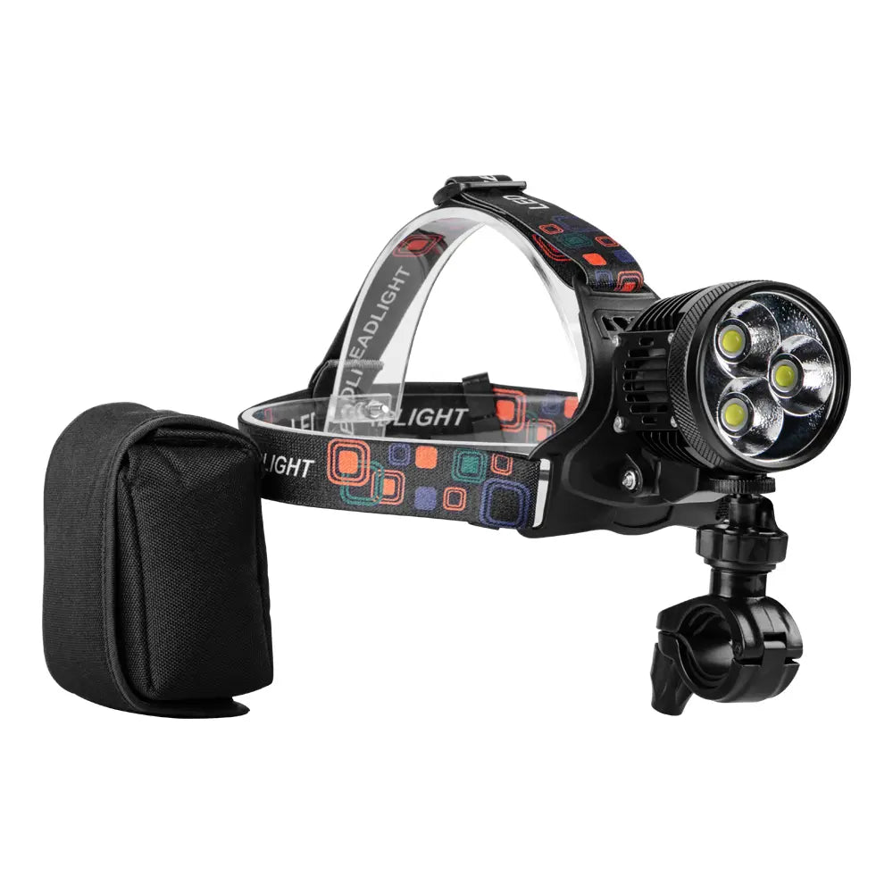 Helius H-M4 15,000 Lumen High Power Split-Type 2-in-1 Headlamp
