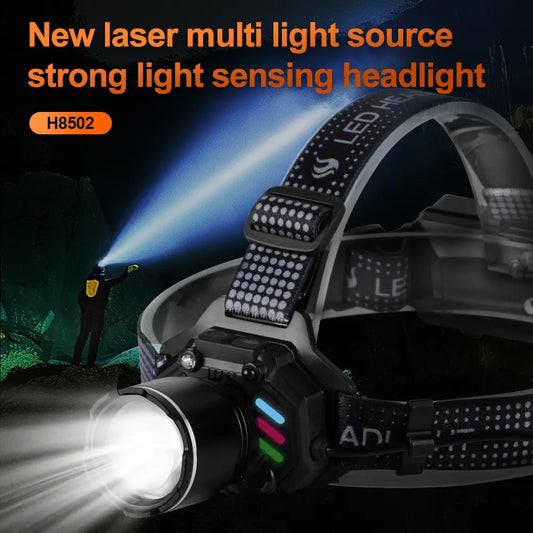 Helius H8502 Moving Sensor COB Rechargeable Headlamp