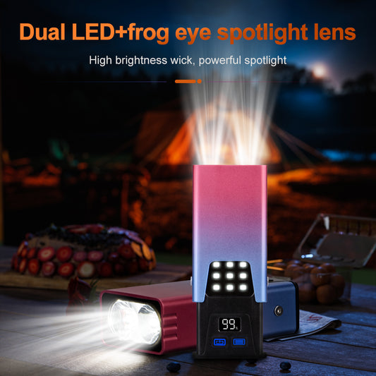 Helius M16 Aluminum Alloy Magnetic Tail COB EDC Flashlight