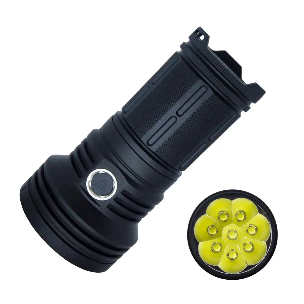 Helius PK80 Rechargeable LED Flashlight 20000 Lumens