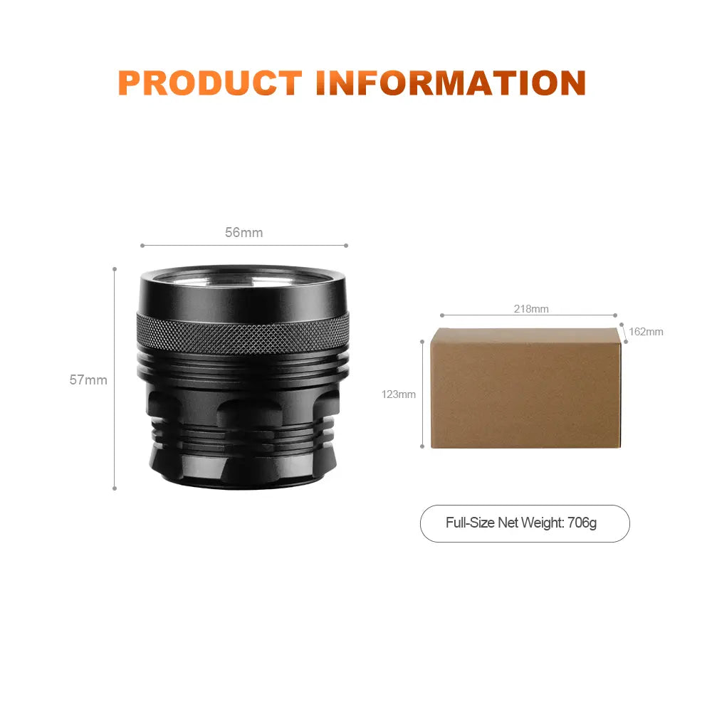 Helius T2 4000 Lumens Rechargeable Headlamp