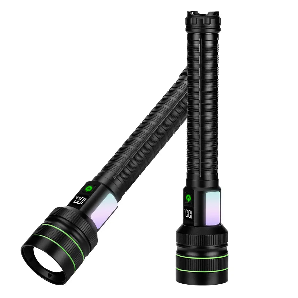 Helius XJ02-plus Large Floodlight COB Zoomable Flashlight