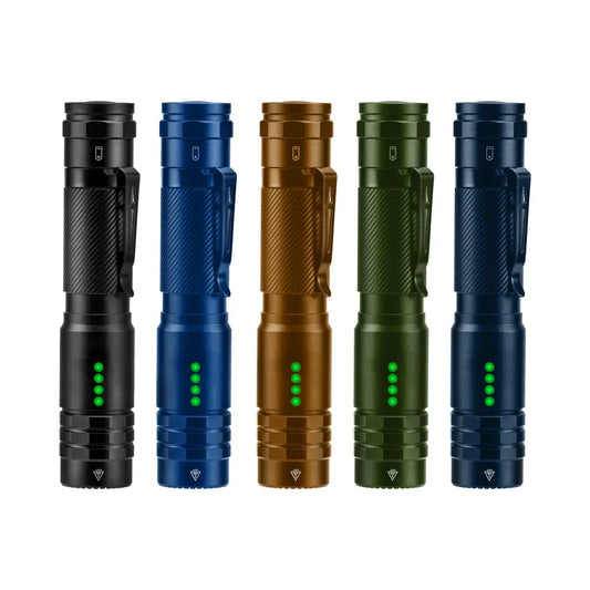 Helius L28 Lightweight Tail Switch Protable Flashlight