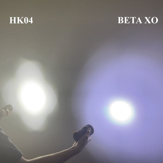 Helius Beta XO 10000 Lumens VS Haikelite HK04 13000 Lumens (Luminance Display)