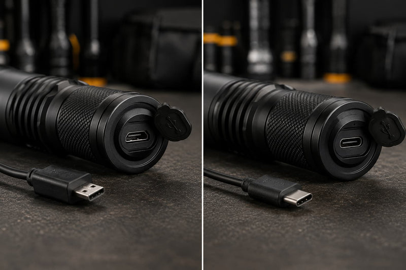The End of Micro-USB Flashlights?