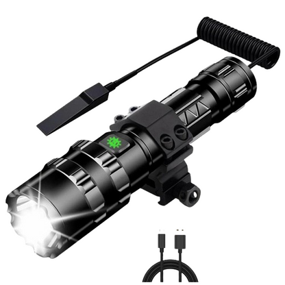A22 | 800 Lumens High Power Tactical Flashlight With Tape Switch