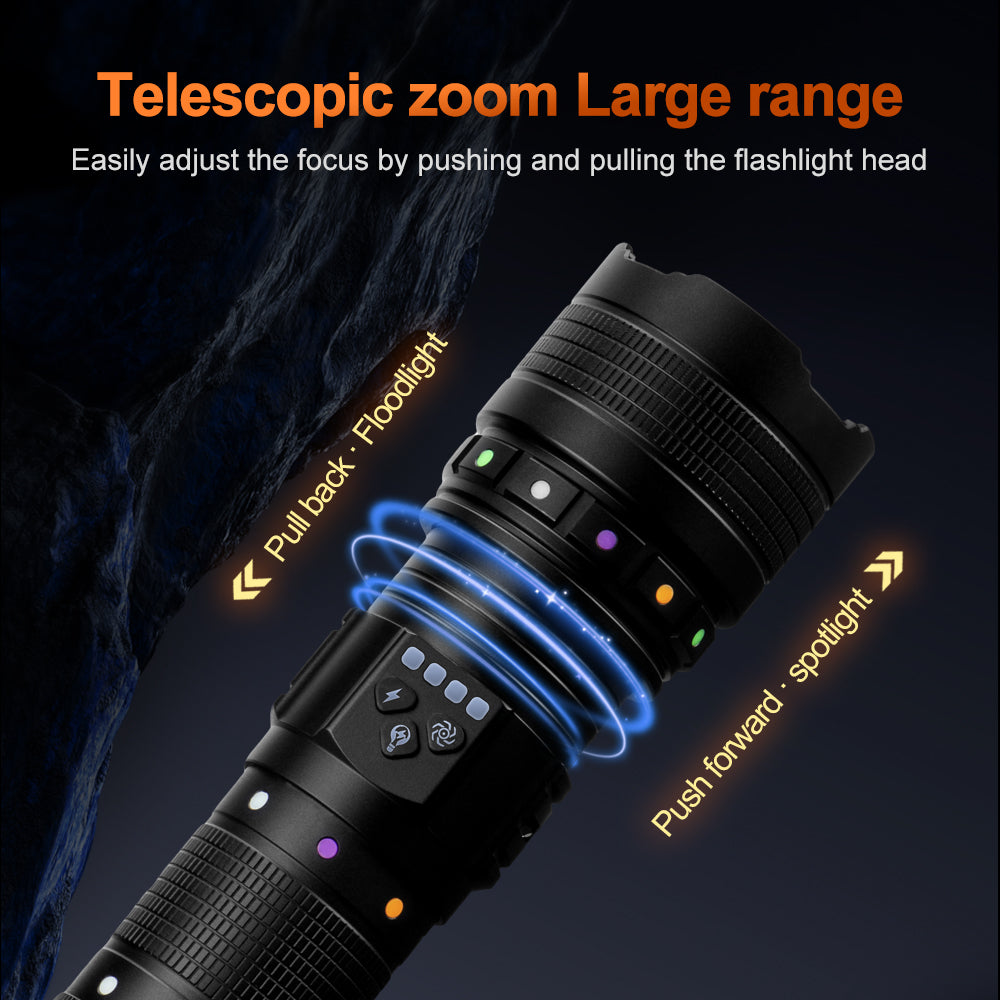 Helius G301Y Zoomable Flashlight