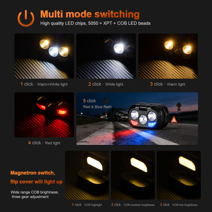 Helius HW212 Lightweight Sensor Headlamp