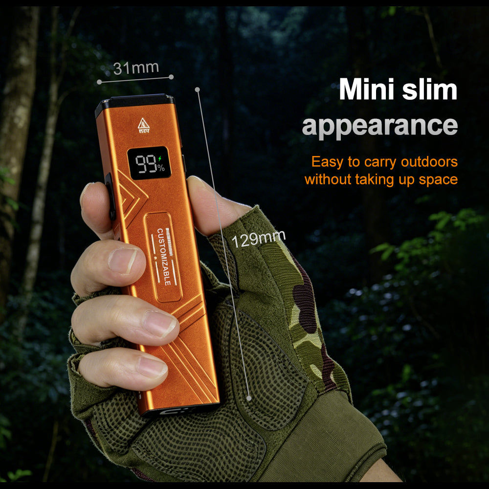 Helius HT01 Flat Rechargeable EDC Flashlight