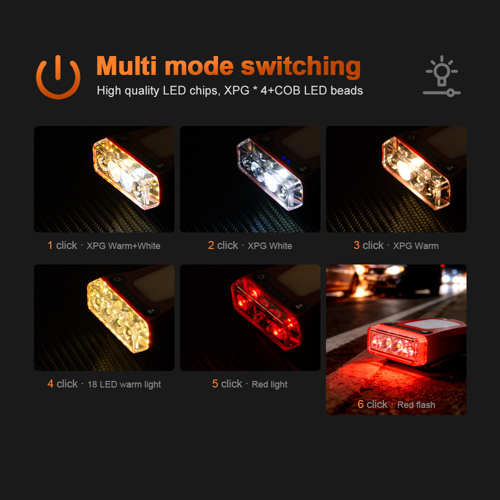 Helius HW210 Lightweight Sensor Headlamp