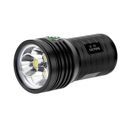 Helius Beta XO Flashlight — 10000LM, 3× XHP50, USB-C Rechargeable, IPX5