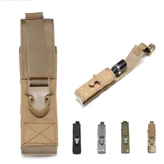 Multifunctional Molle Flashlight Accessory Pouch