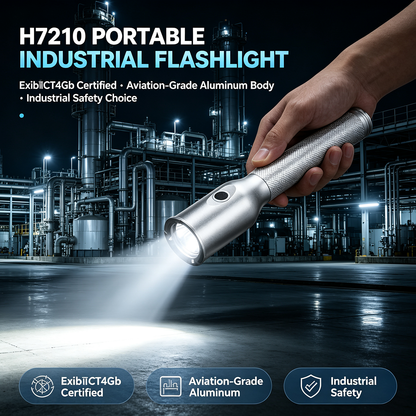 H7210 Oneness Energy-Saving Explosion-Proof Flashlight (Press-button switch type)