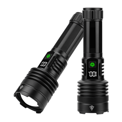 Helius YD04 3 White Laser LED Zoomable Rechargable Flashlight