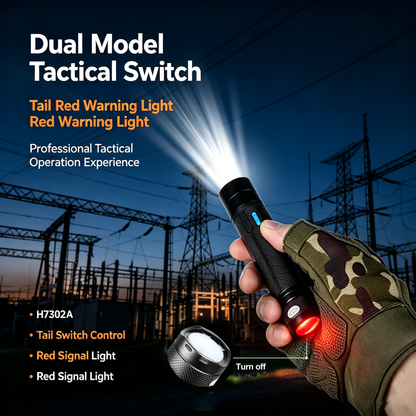 H7302 / H7302A Mini Explosion-Proof Flashlight (ExibIICT4) – Industrial & Tactical EDC