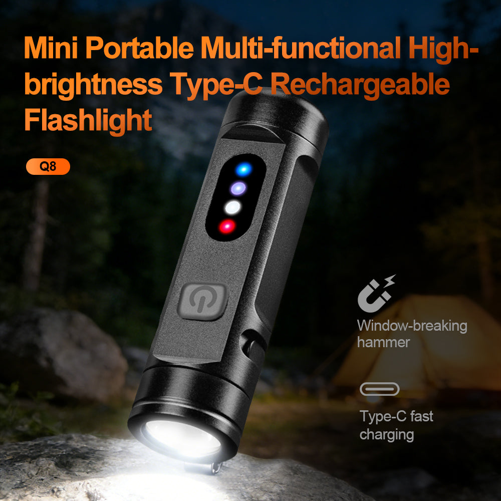 Helius Q8 EDC Mini Flashlight