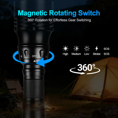 Helius 9986 800 Lumens Lightweight Diving Flashlight