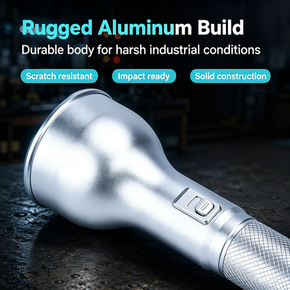 H7211 Highest Explosion-Proof Flashlight (ExdIICT6) – For Chemical Plants & Gas Stations