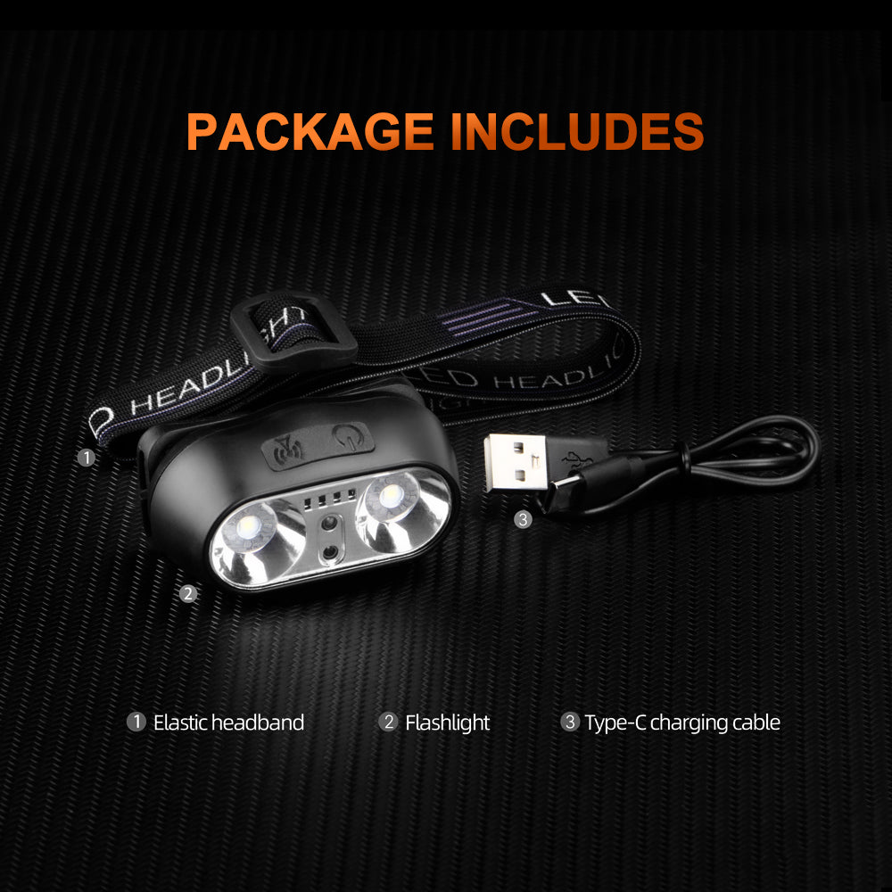 Helius HW209T Lightweight Sensor Headlamp