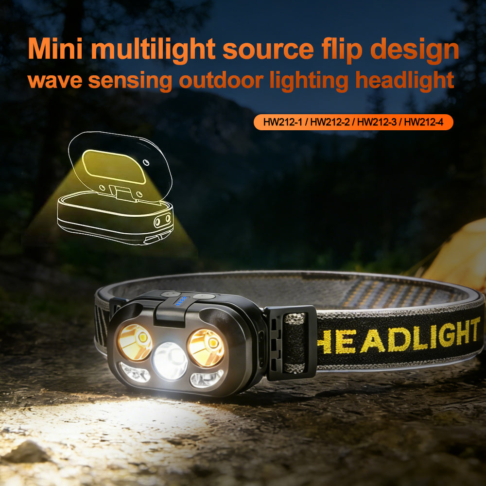 Helius HW212 Lightweight Sensor Headlamp