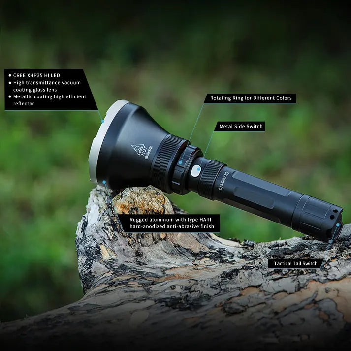 H5 | Muti-color Long Rang Hunting Flashlight