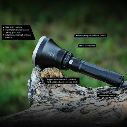 H5 | Muti-color Long Rang Hunting Flashlight