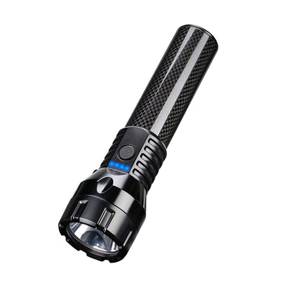 H7520 Ultra-Light Carbon Fiber Flashlight (180lm / 270m Beam) – Perfect for Hiking, Camping & Home Emergency