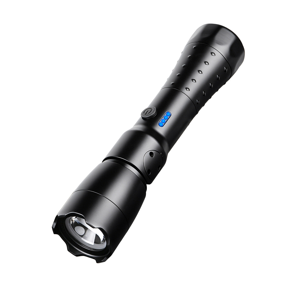 H7633 / H7633A Rotating Focus Explosion-Proof Flashlight (ExibIICT4) – 90° Swivel Head + Zoom Focus + Magnetic Base