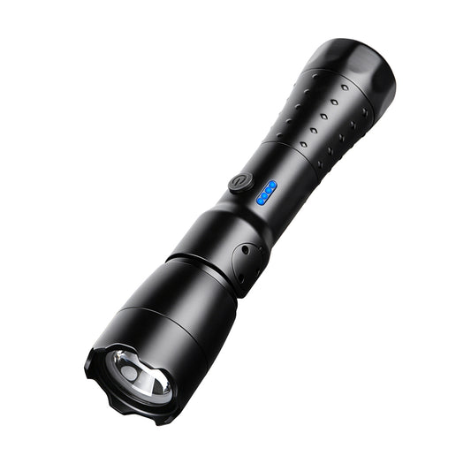 H7633 / H7633A Rotating Focus Explosion-Proof Flashlight (ExibIICT4) – 90° Swivel Head + Zoom Focus + Magnetic Base