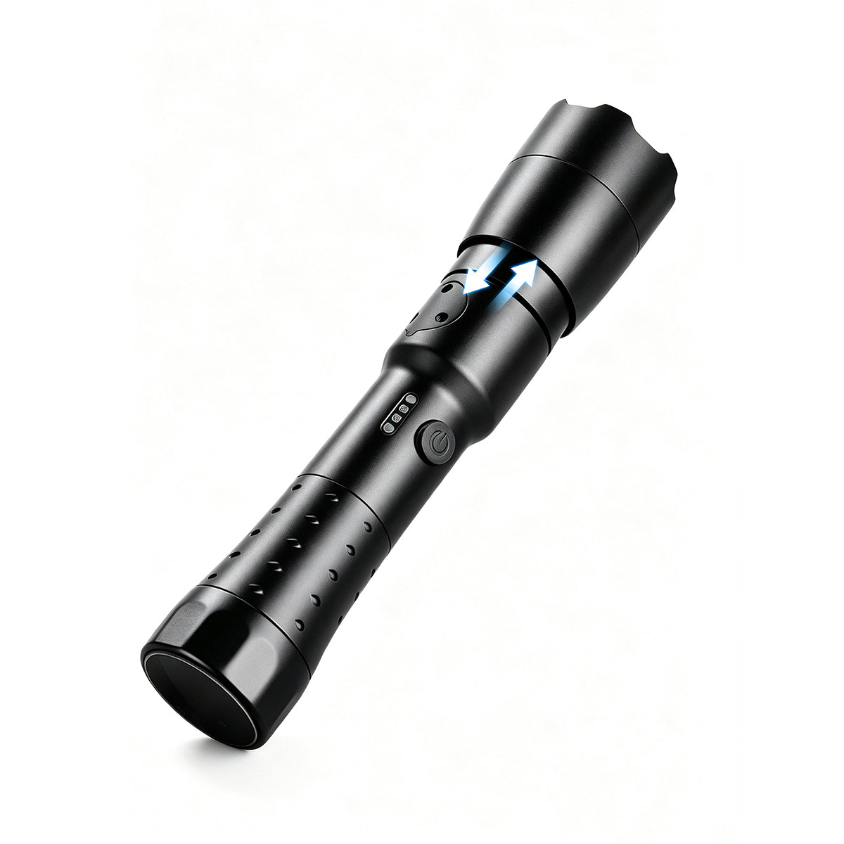 H7633 / H7633A Rotating Focus Explosion-Proof Flashlight (ExibIICT4) – 90° Swivel Head + Zoom Focus + Magnetic Base