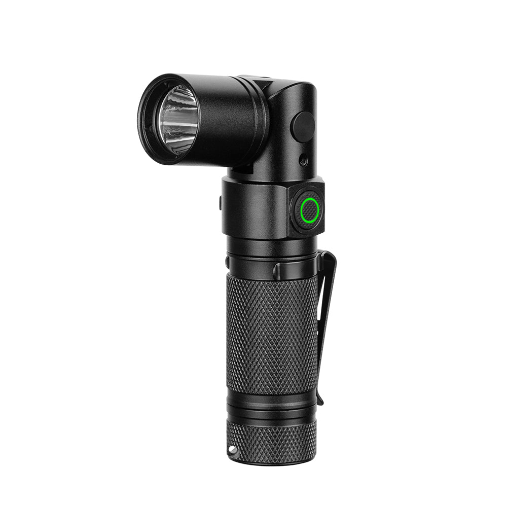 H7303 Folding Angle Explosion-Proof Flashlight (ExibⅡCT4) – 180° Swivel Head + Magnetic Base + Smart Battery Ring