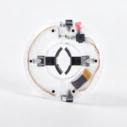 A58 Detachable RGB Magnetic Induction Light – 10 Colors / Vibration Sensor / Magnetic Mount / Night Cycling & Running Safety
