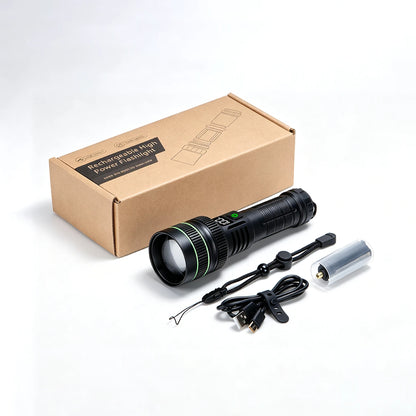 Helius XJ01 | Zoomable Power Display Flashlight