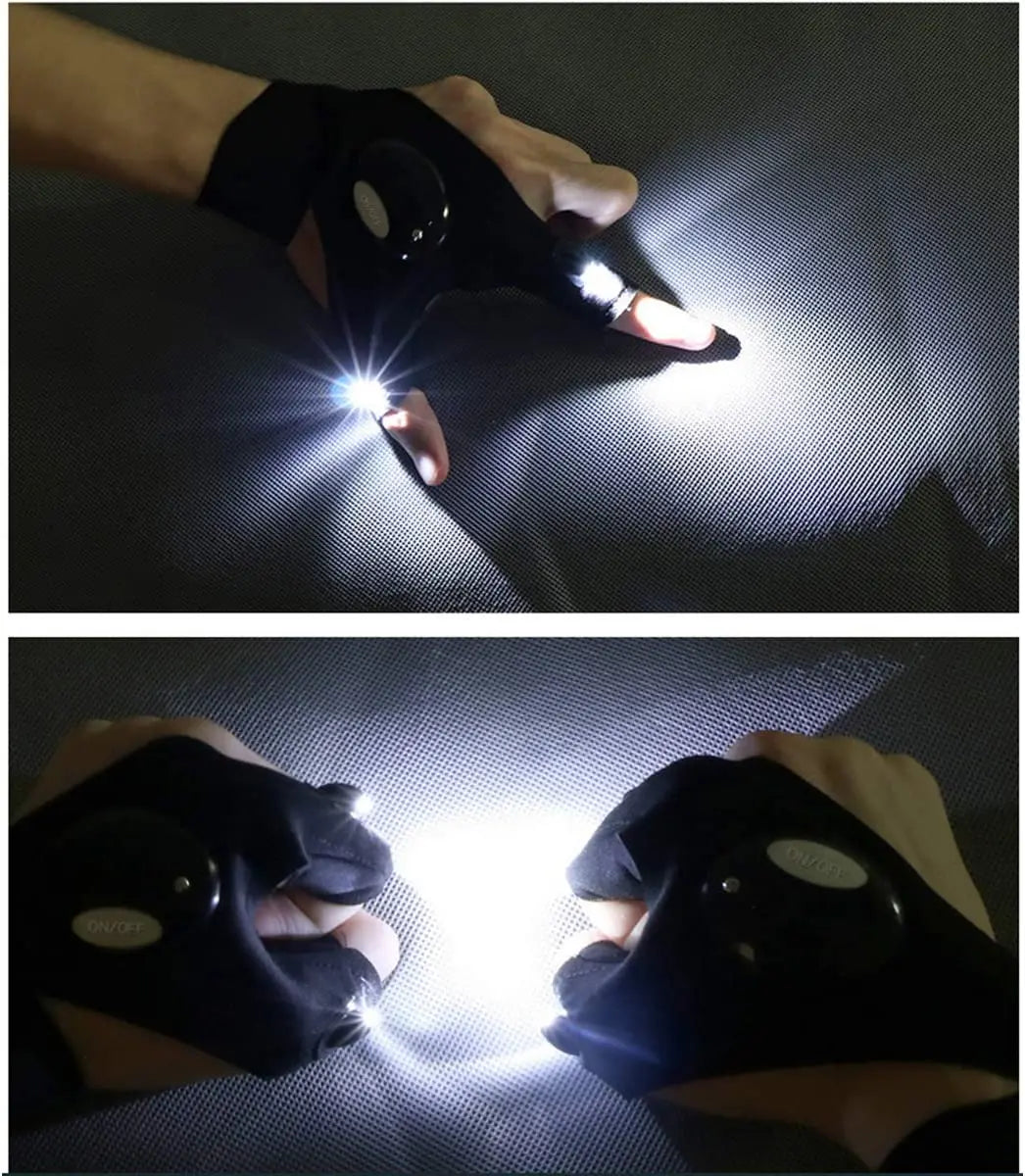 PT809 Led Flashlight Gloves