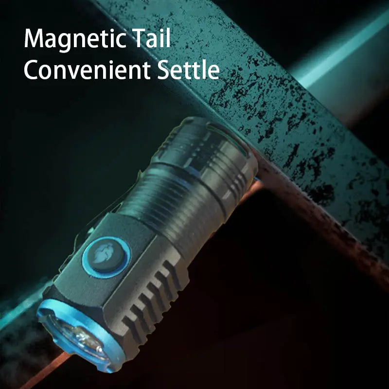 SH13720 600 Lumens EDC Magnetic Tail Flashlight