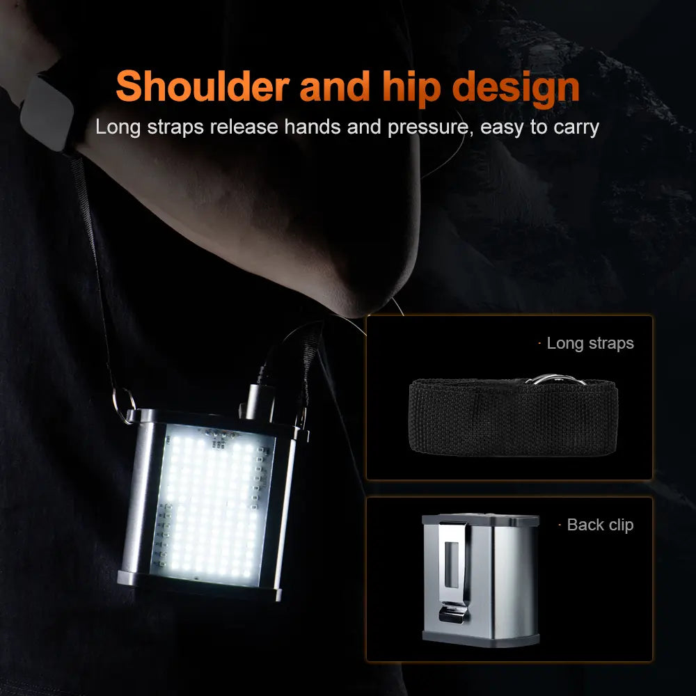 Helius A300 Split-Type Large Capacity Battery Pack Rechargeable LED Headlamp