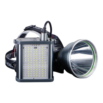 Helius A300 Split-Type Large Capacity Battery Pack Rechargeable LED Headlamp