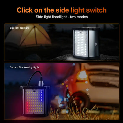 Helius A300 Split-Type Large Capacity Battery Pack Rechargeable LED Headlamp