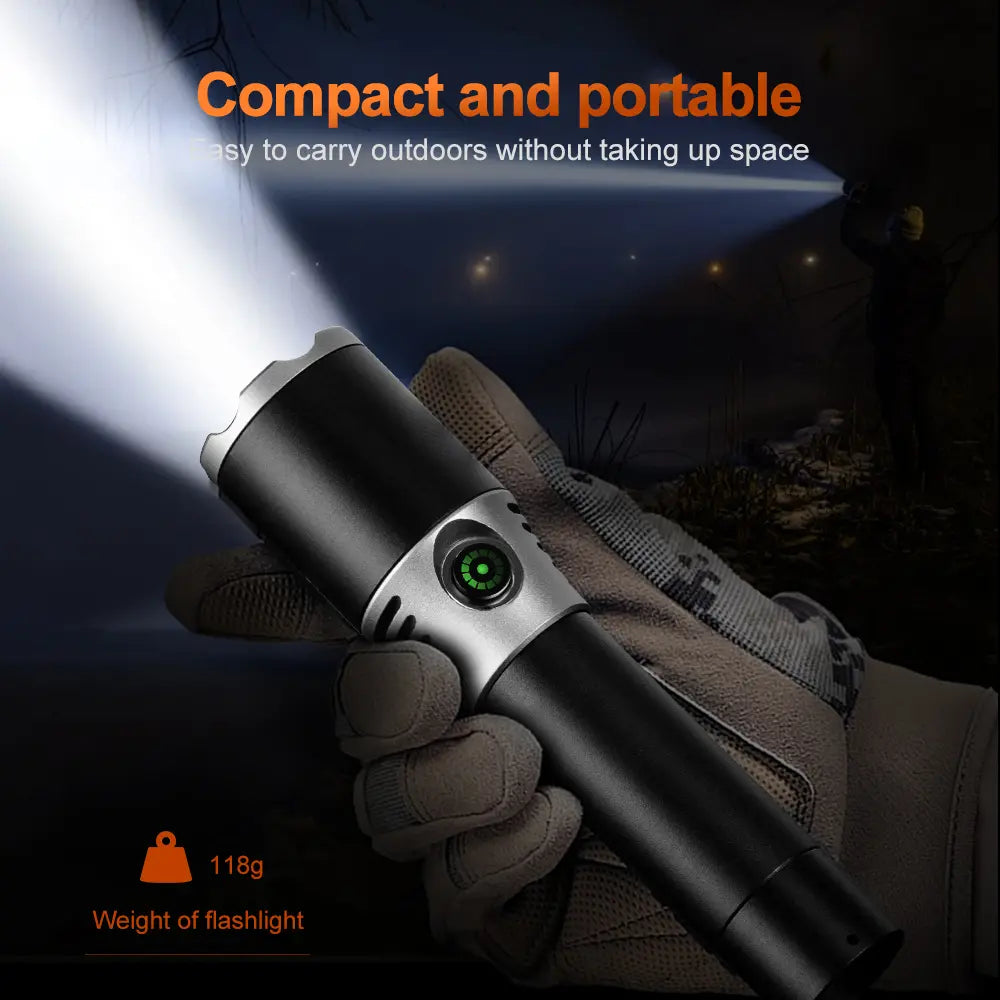 Helius A99 Rechargeable LED Flashlight
