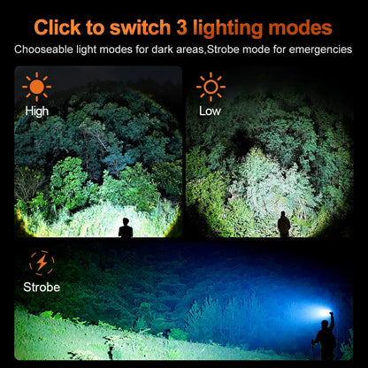 Helius A99 Rechargeable LED Flashlight