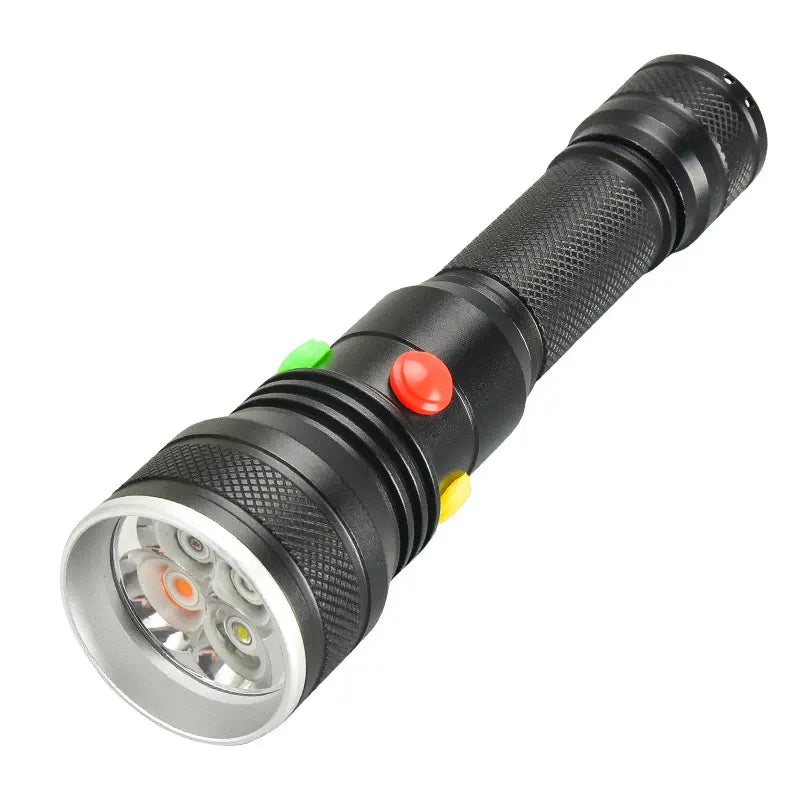 Led Signal Torch Helius C40 | 4 Color Filter LED Flashlight Railway Signal Torch ...