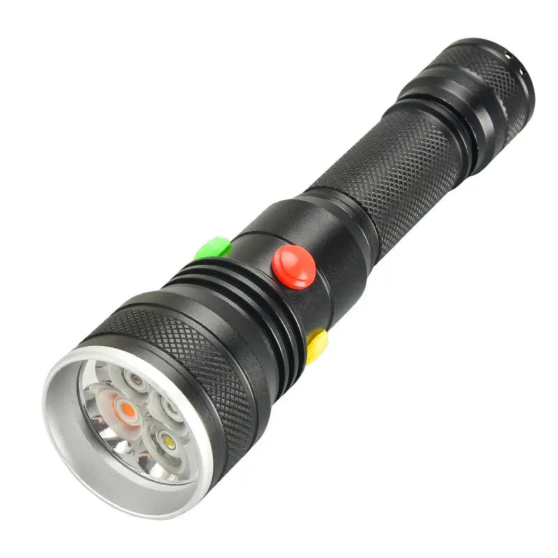 Helius C40 | 4 Color Filter LED Flashlight Railway Signal Torch